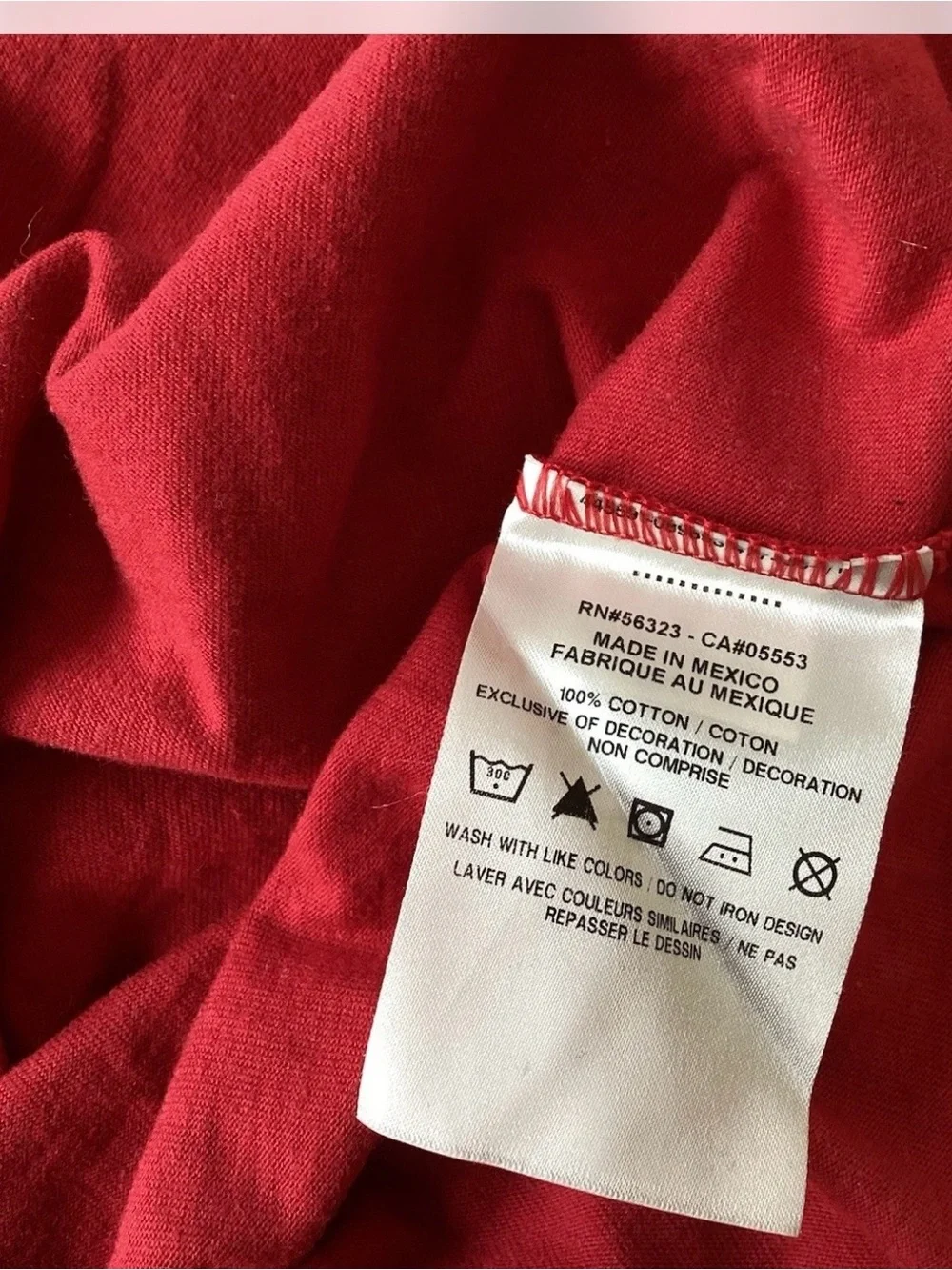 Jordan Red Short Sleeve T-Shirt with Jumpman Graphic